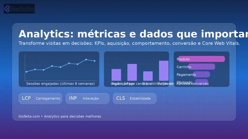 Analytics: métricas e dados que realmente importam para o seu site thumbnail
